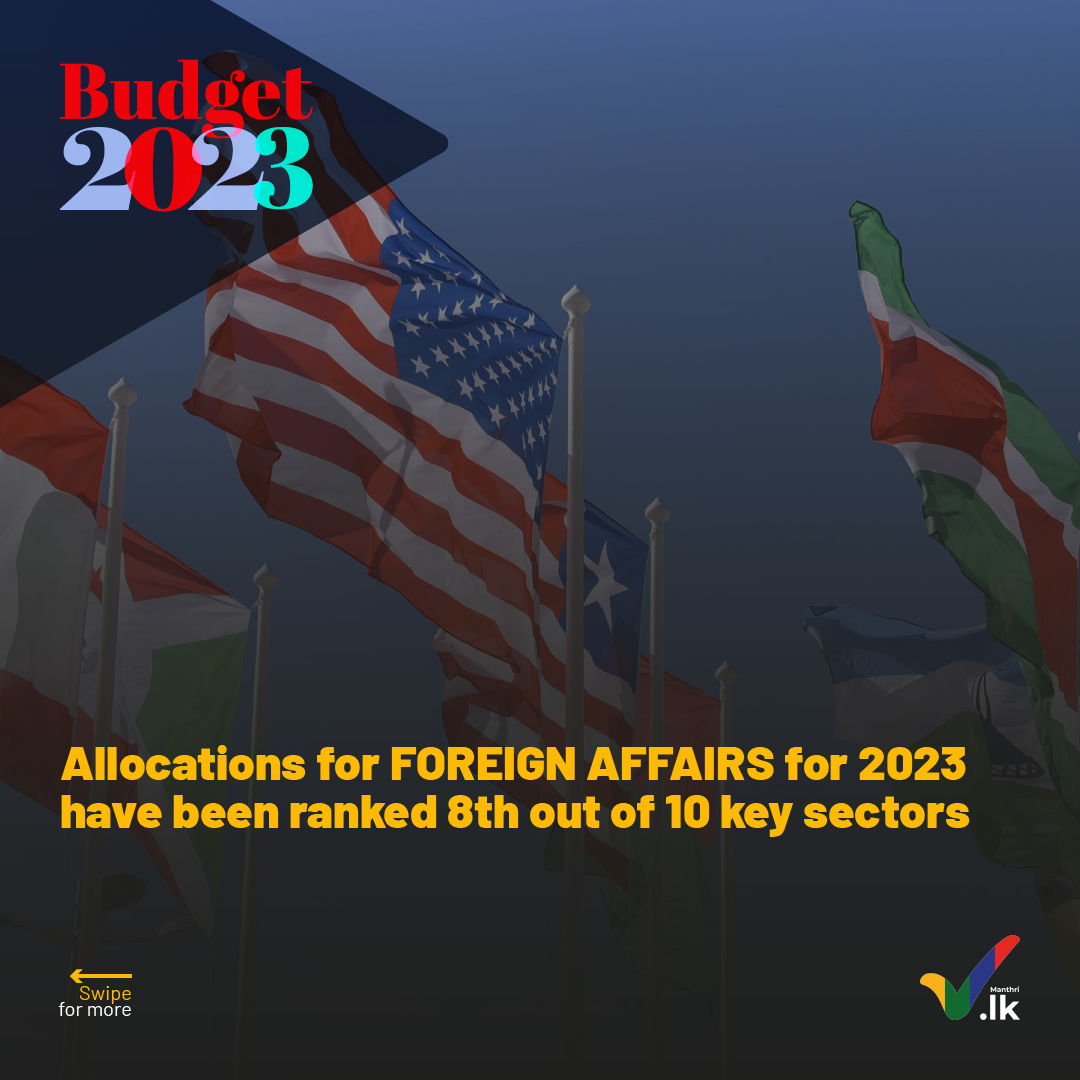 Budget Allocations 2023: Foreign Affairs